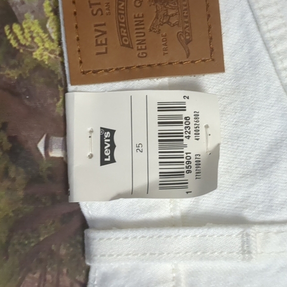 LEVI'S premium ribcage shorts size 25 - Picture 7 of 7